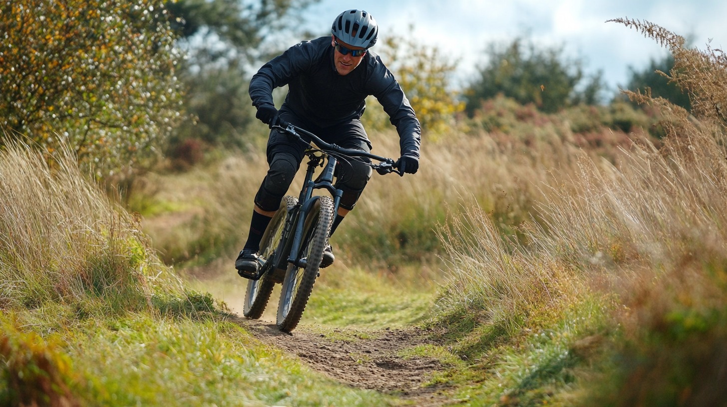 Hardtail at bike park sale